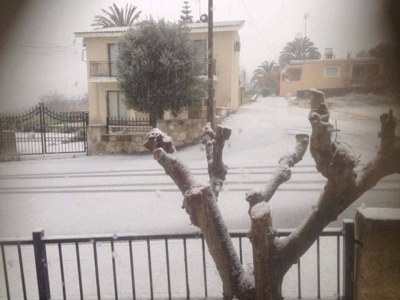 Φωτογραφία που μας έστειλε η Βαλεντίνα Αναστασίου από την Γιόλου, Πάφος
